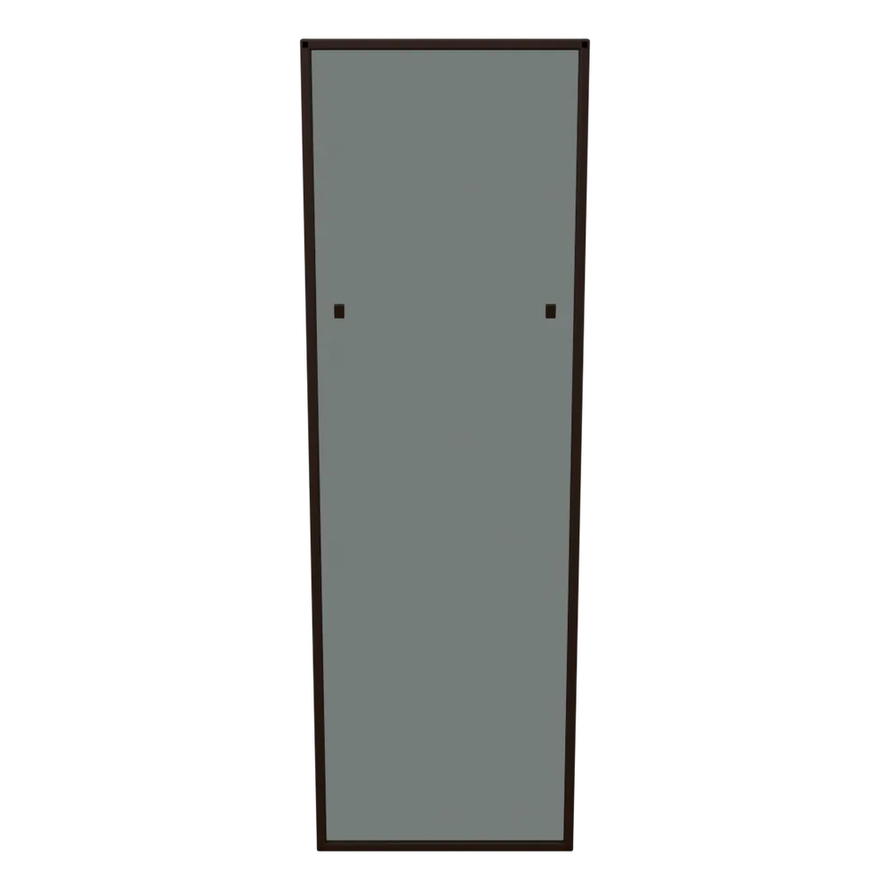 Sebring Ganzkörperspiegel 170 × 55 cm, rechteckig gerahmt – Walnuss, 3D-Ansicht