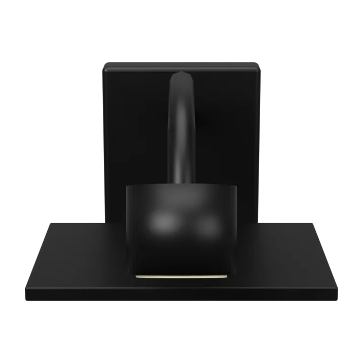 Upround Wandleuchte mit verstellbarem Lesearm, 3D-Ansicht