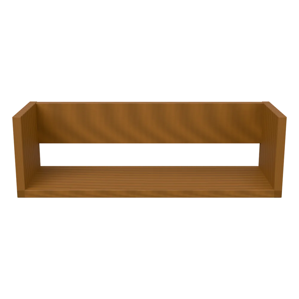 Gap Regal mit Eichenfurnier in Naturfarben, FSC®-zertifiziert, 3D-Ansicht