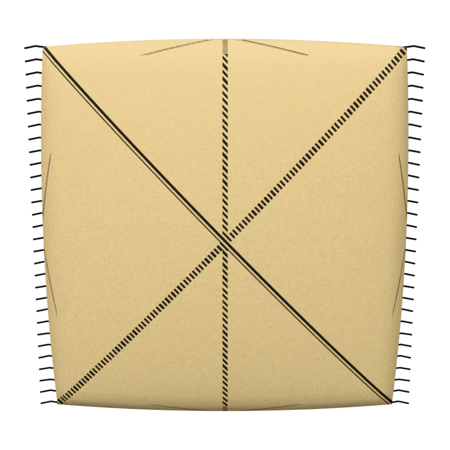 The Tribal Cushion Cover Kissenbezug, 3D-Ansicht