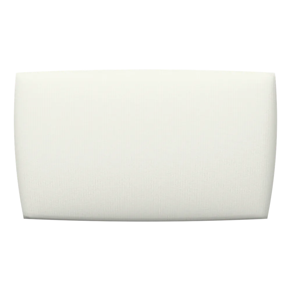 White Inner Cushion Rectangular Innenkissen aus Baumwolle – Größe: 30 × 50 cm · Farbe: Weiß, 3D-Ansicht