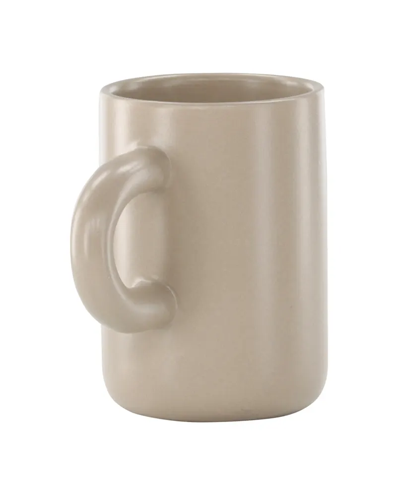 Active Kaffeetasse aus Bone China mit Henkel, Ansicht 3