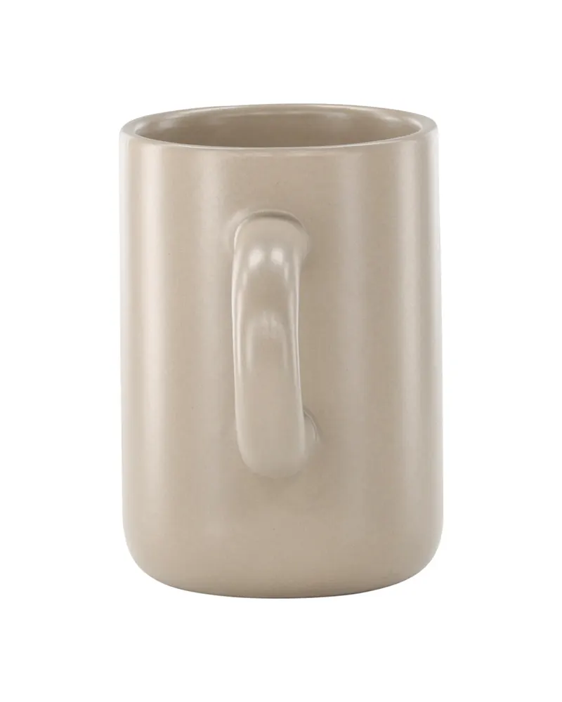 Active Kaffeetasse aus Bone China mit Henkel, Ansicht 4