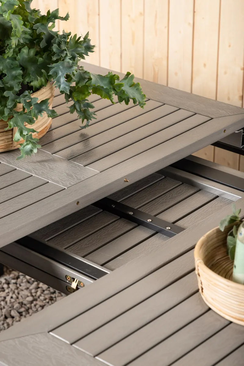 Albany ausziehbarer Gartentisch mit Butterflyauszug, im Wohnraum, Ansicht 4