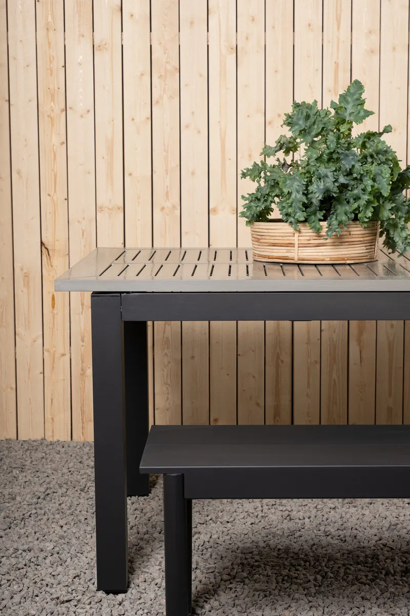 Albany ausziehbarer Gartentisch mit Butterflyauszug, im Wohnraum, Ansicht 2