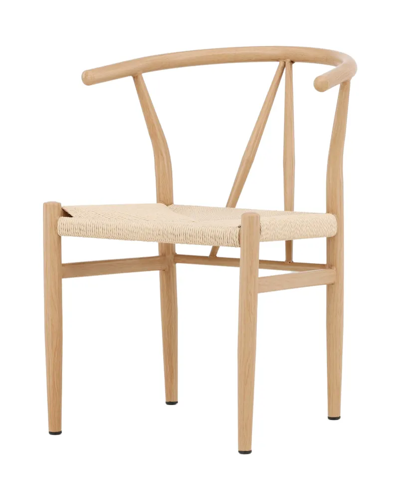 Alfons Esszimmerstuhl mit Stahlgestell in Beige, Gestell Natur, Ansicht 7