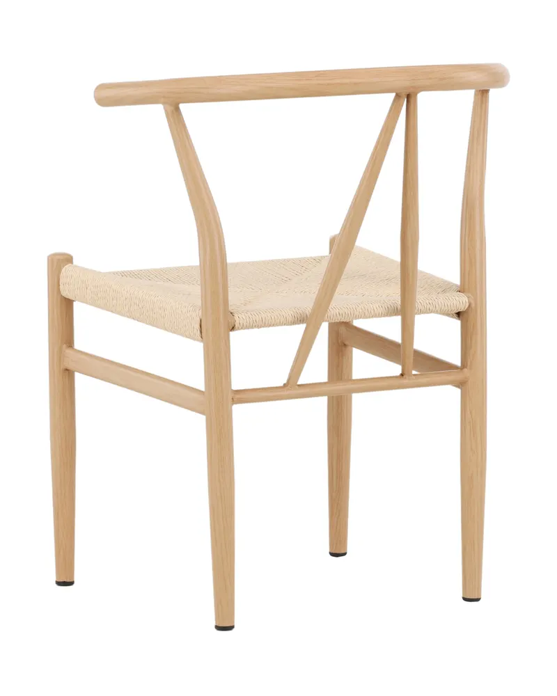 Alfons Esszimmerstuhl mit Stahlgestell in Beige, Gestell Natur, Ansicht 11