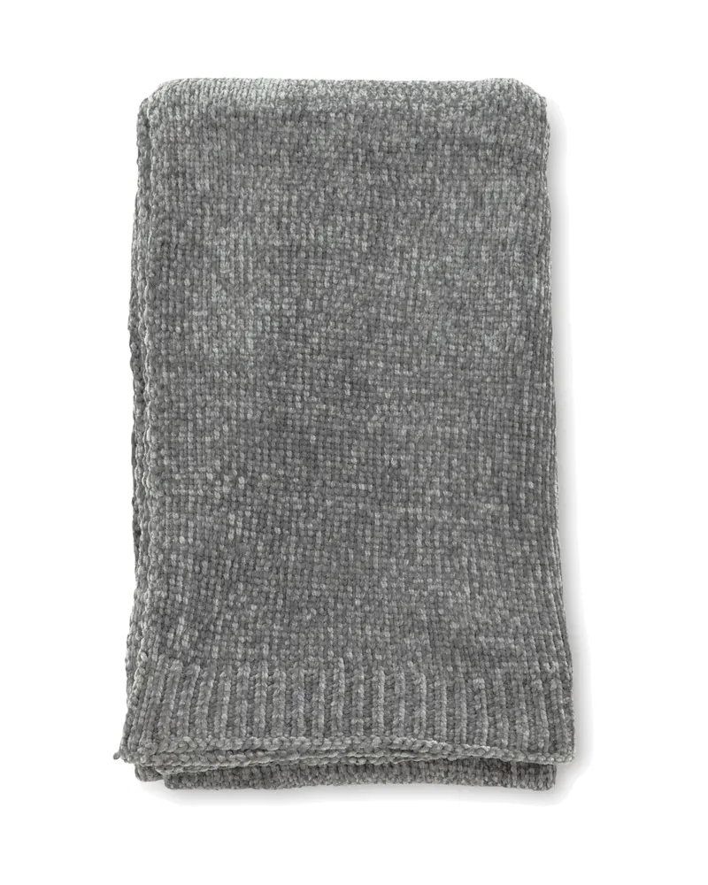 Ally Kuscheldecke aus glänzendem Chenille, 130 × 170 cm