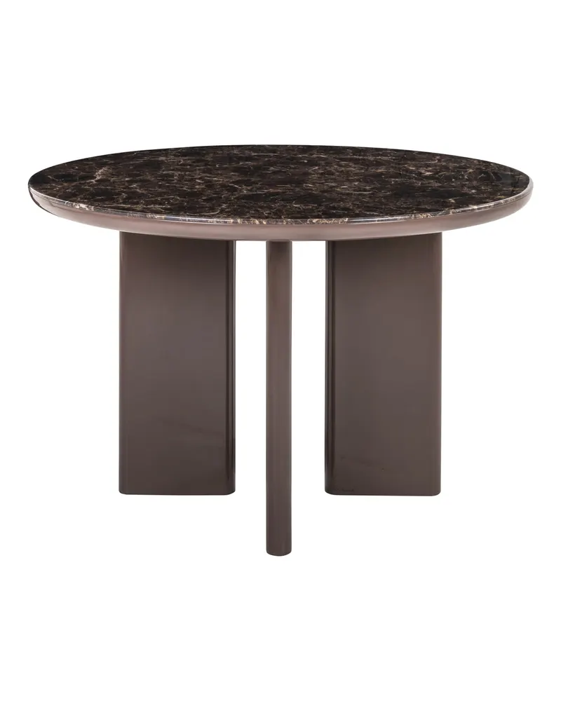 Esstisch Almundi rund 120 cm in Schokoladenbraun von Richmond Interiors, Produktansicht 3