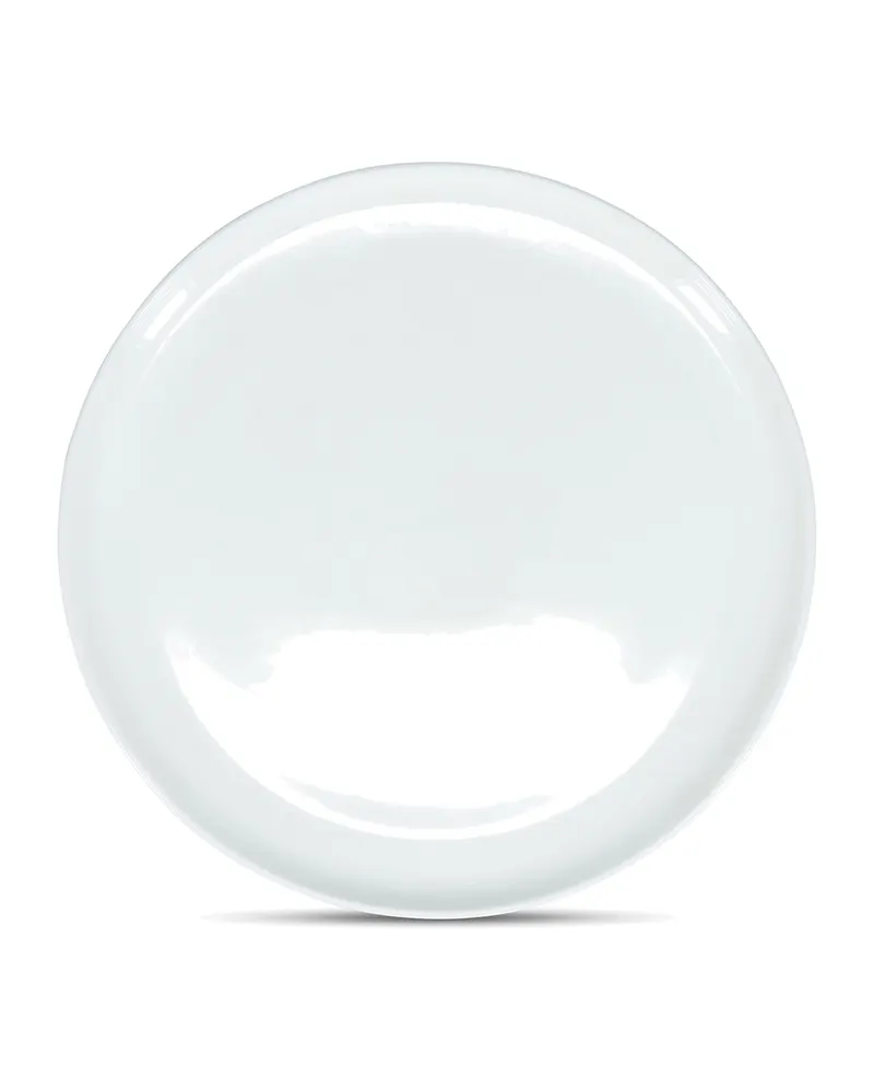 Alura Teller aus Vegan Bone Porcelain in Weiß