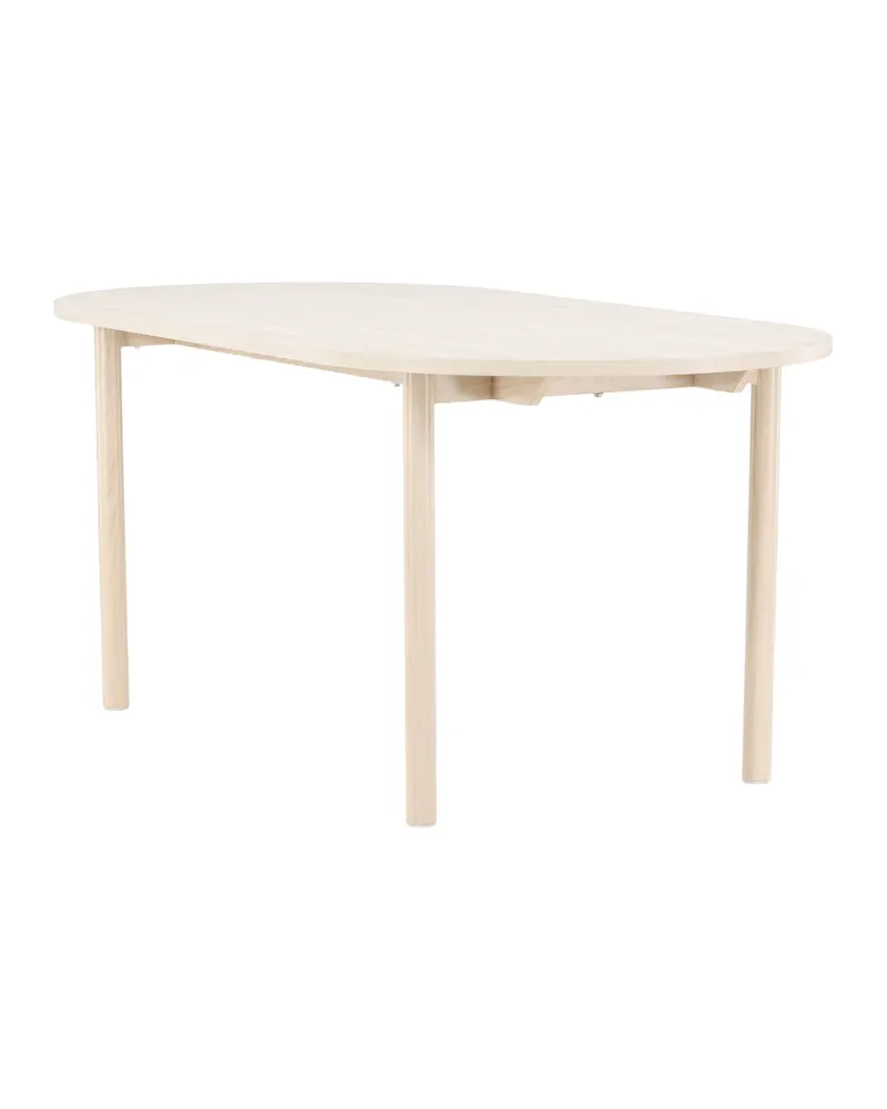 Andy ovaler Esstisch 180 × 90 cm in Whitewash, Ansicht 6