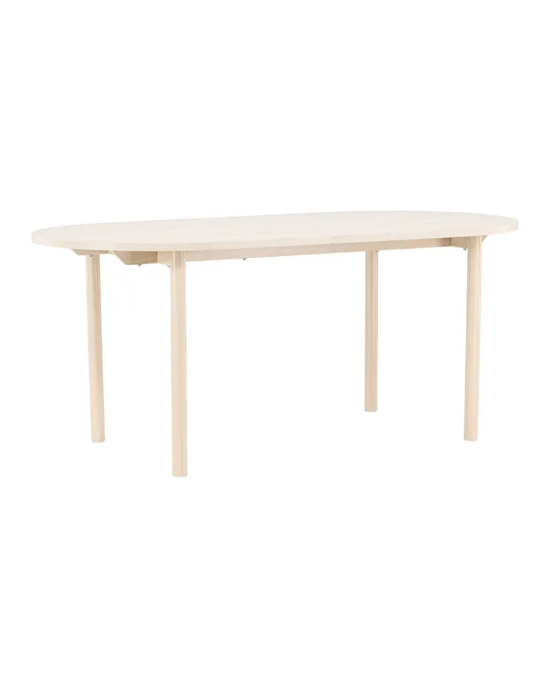 Andy ovaler Esstisch 180 × 90 cm in Whitewash, Ansicht 9