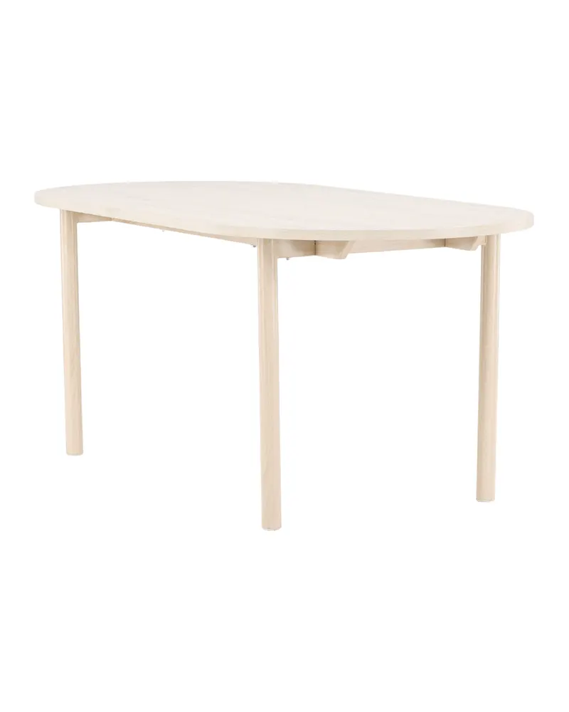 Andy ovaler Esstisch 180 × 90 cm in Whitewash, Ansicht 12