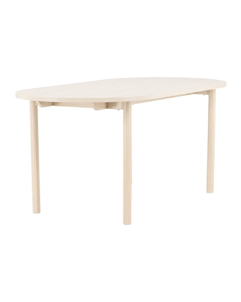 Andy ovaler Esstisch 180 × 90 cm in Whitewash, Ansicht 3