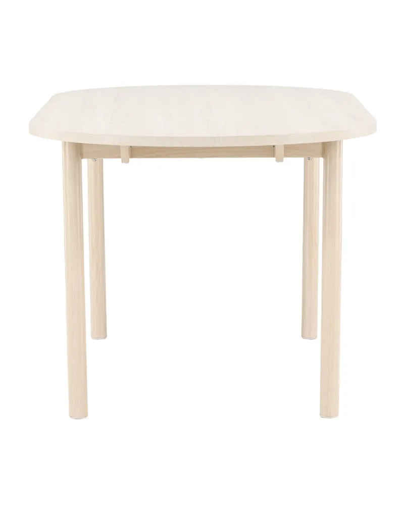 Andy ovaler Esstisch 180 × 90 cm in Whitewash, Ansicht 4