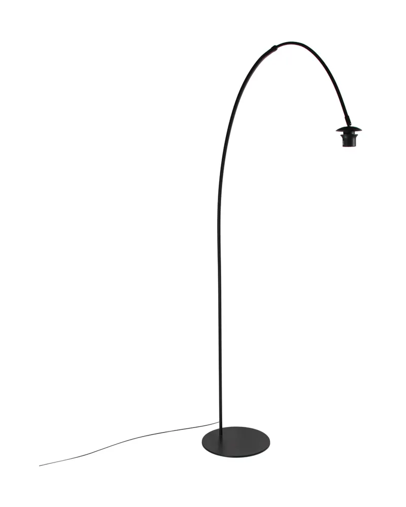 Anne-Curve Bogenlampe in Natur und Schwarz in Naturfarben, Ansicht 13