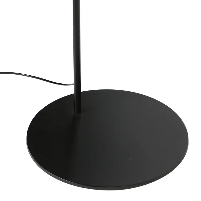Anne-Curve Bogenlampe mit Korkschirm in Schwarz, Ansicht 15