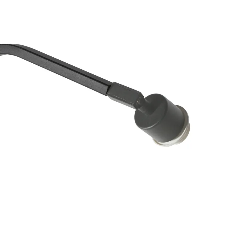 Anne-ZigZag Stehlampe mit Bambuselementen in Schwarz, Ansicht 5