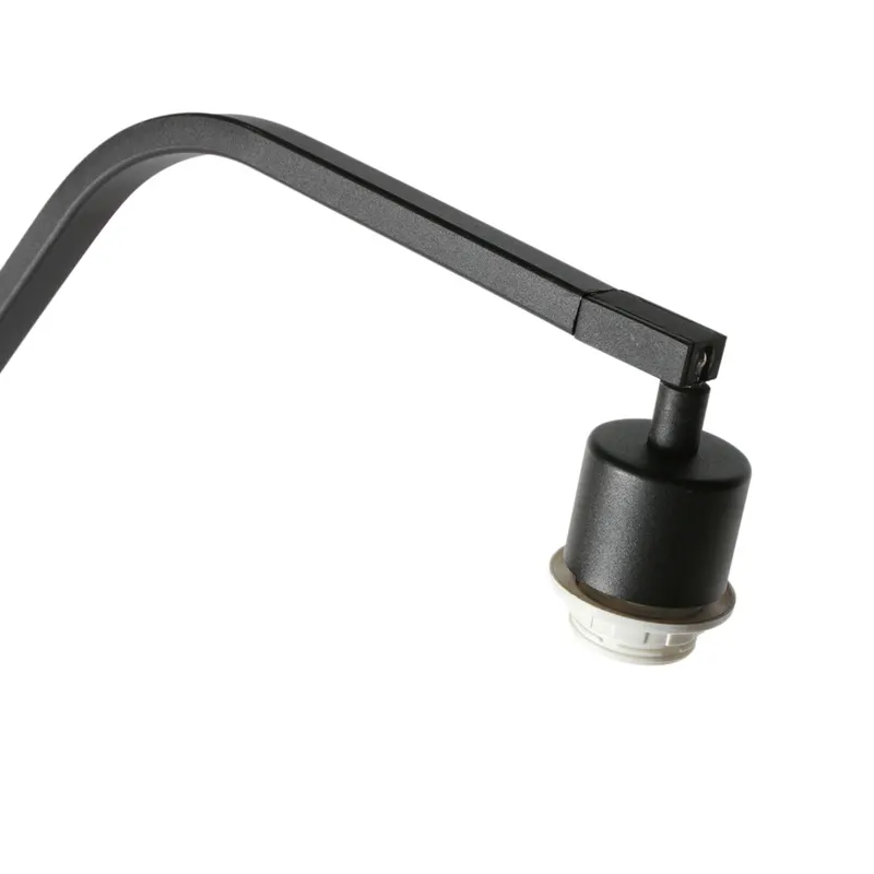 Anne-ZigZag Stehlampe mit Bambuselementen in Schwarz, Ansicht 7