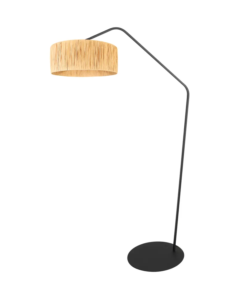 Anne-ZigZag Stehlampe in Schwarz in Schwarz, Ansicht 3
