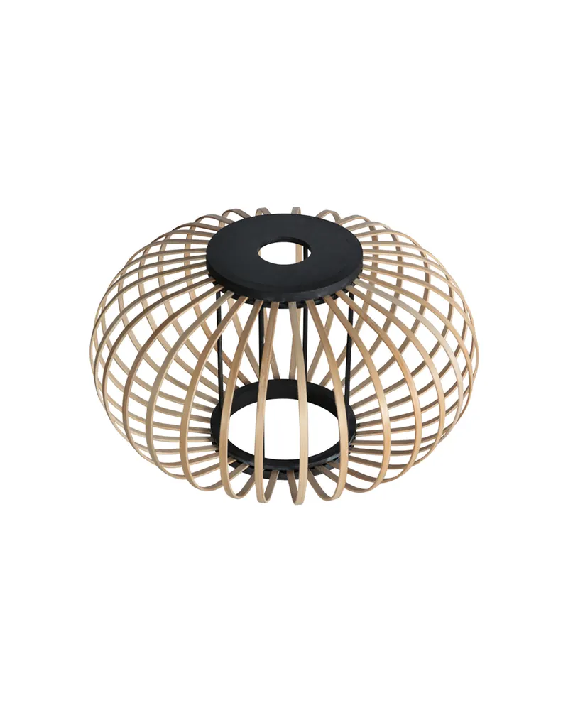 Lampenschirm aus Bambus, creme, Ø 31 cm · K2019BS, Creme