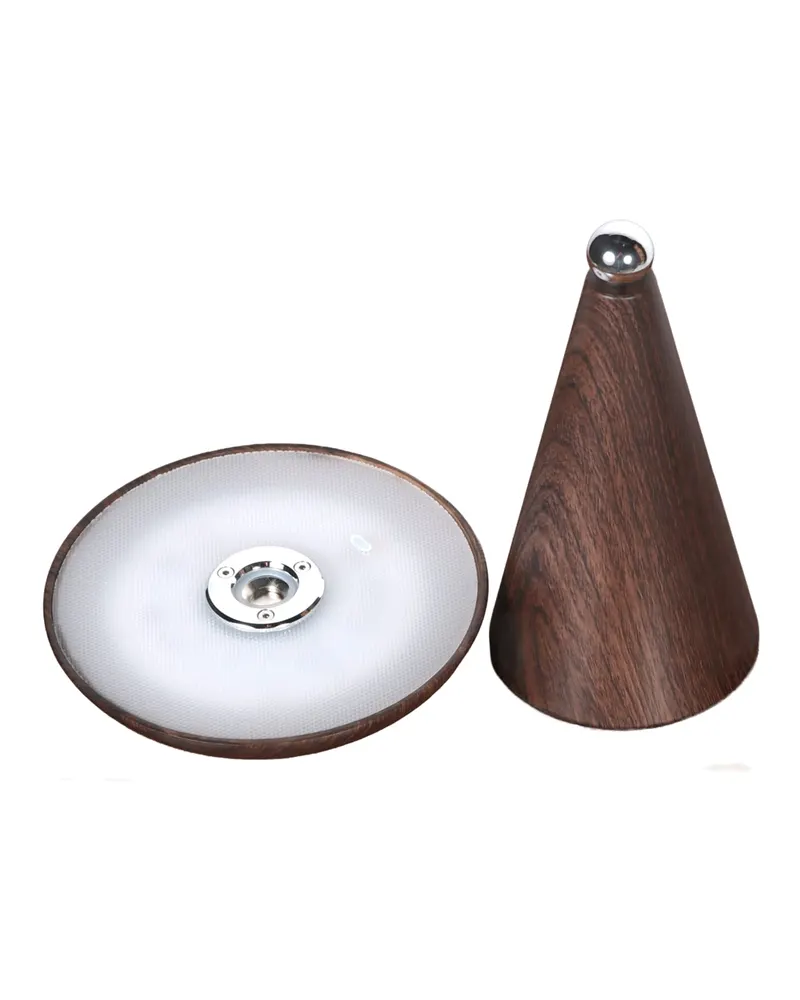 Mush Akku-Tischleuchte Nussbaumfarbe mit LED in Nussbaumfarbe, Ansicht 7