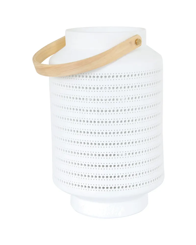 Porcelain Tischlampe aus Porzellan mit E14 Fassung in Weiß, Ansicht 4
