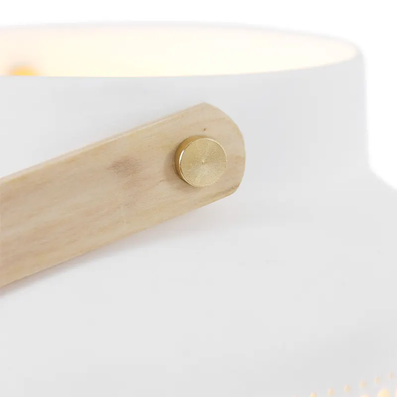 Porcelain Tischlampe aus Porzellan mit E14 Fassung in Weiß, Ansicht 9