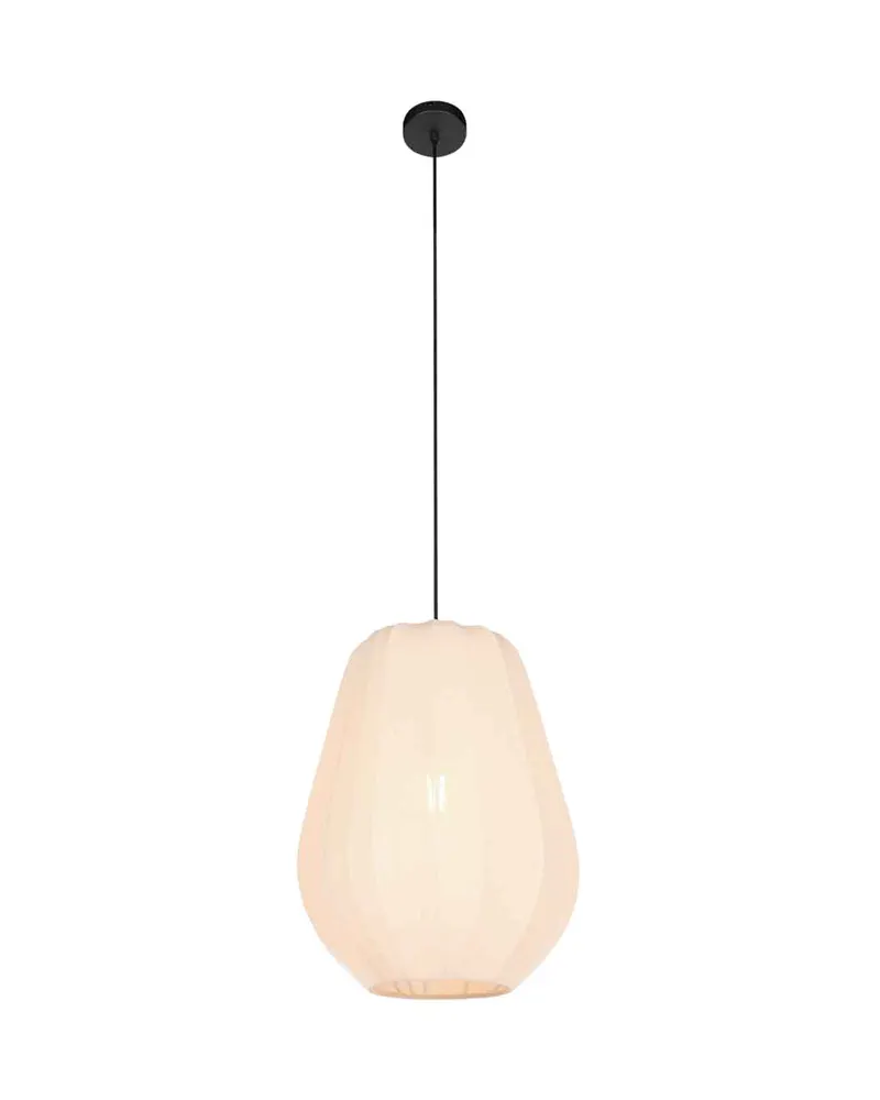 Sable Pendelleuchte in Creme mit höhenverstellbarer Aufhängung in Creme, Ansicht 4