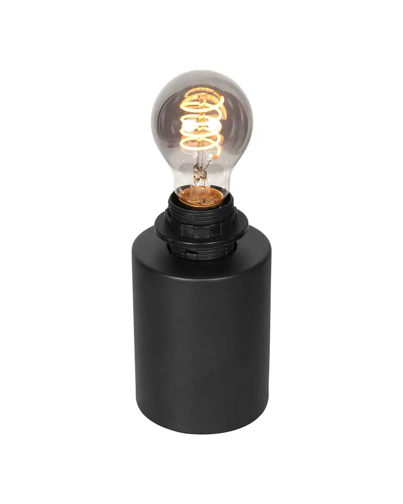 Anne Light Silva Tischlampe aus Bambus in Naturfarben, Schwarz, Ansicht 5