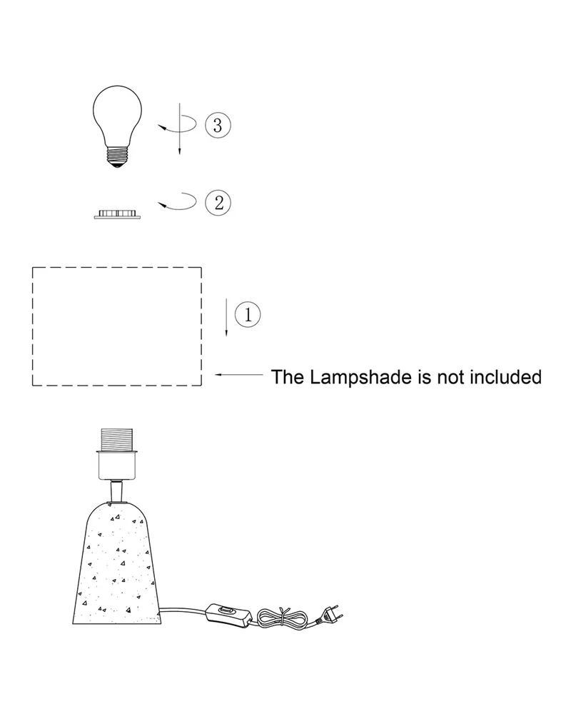 Travino Tischlampe mit verstellbarem Lesearm in Creme, Ansicht 12
