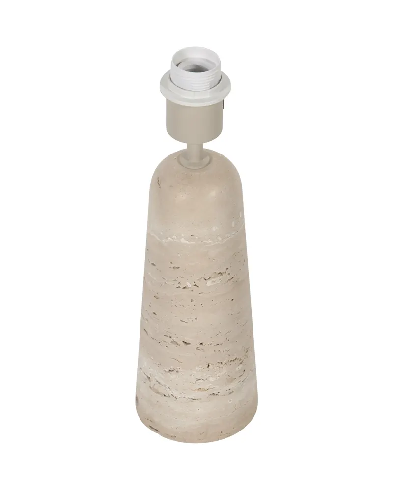 Travino Tischlampe mit Textilschirm in Creme, Ansicht 4