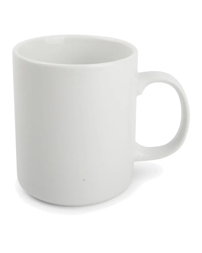 Appetite Becher aus weißem Porzellan, glänzend