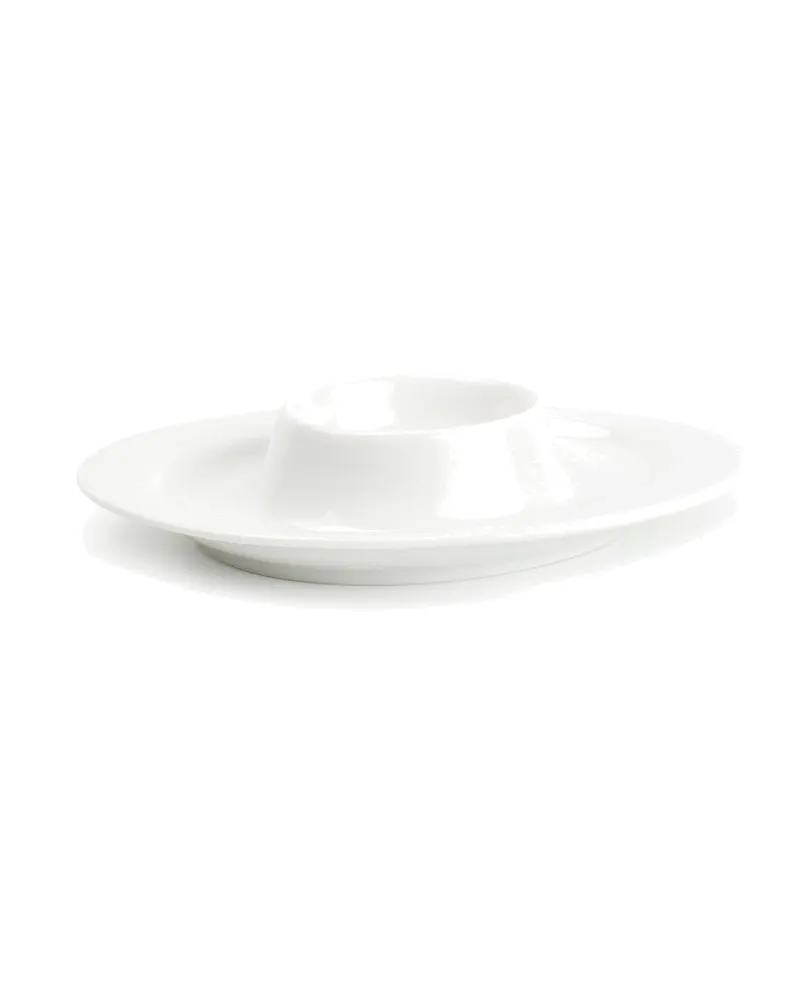 Appetite Eierbecher aus New Bone China, oval in Weiß