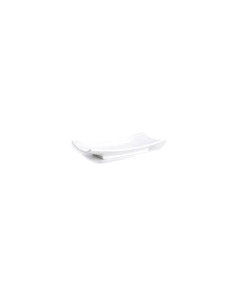 Appetite Servierschale aus weißem New Bone China, 12 Stück, Weiß