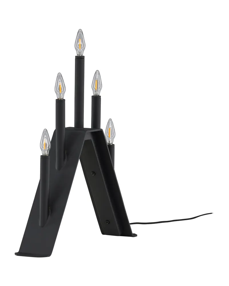 Åre Weihnachtsbeleuchtung als Adventsleuchter mit Lichtern in Kerzenform in 6 × 36 × 32 cm, Ansicht 9