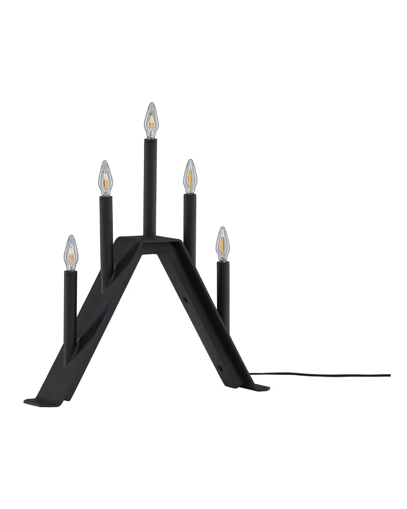 Åre Weihnachtsbeleuchtung als Adventsleuchter mit Lichtern in Kerzenform in 6 × 36 × 32 cm, Ansicht 10