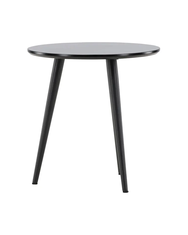 Askim runder Beistelltisch Ø 48 cm in Schwarz, Ansicht 12