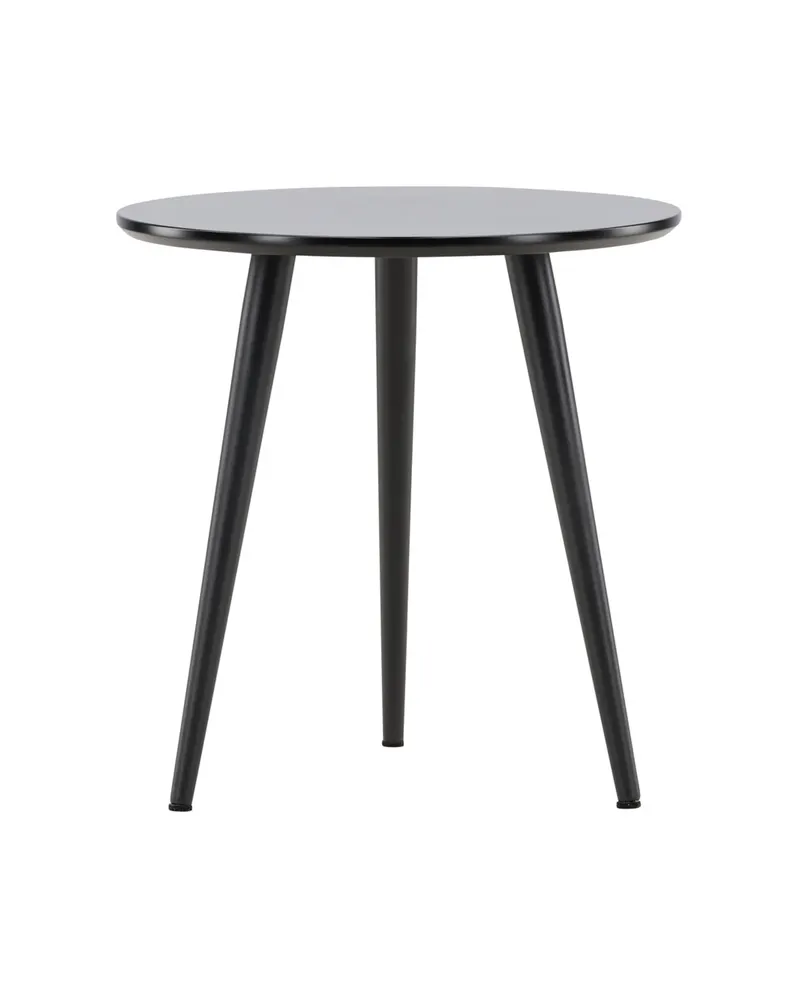 Askim runder Beistelltisch Ø 48 cm in Schwarz, Ansicht 3