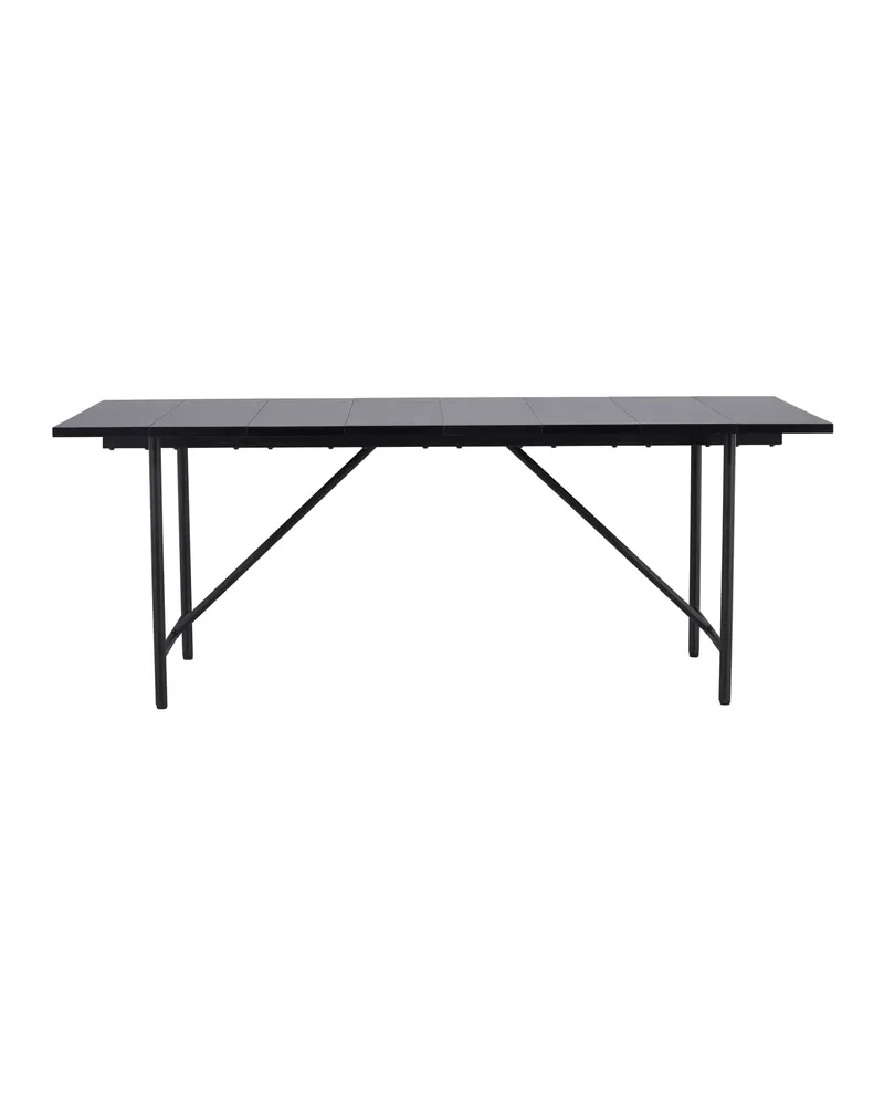 Astrid schwarzer Esstisch 200 × 90 cm für 8 Personen