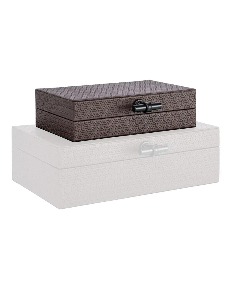 Aufbewahrungsdose Billie klein, Dunkelbraun von Richmond Interiors, Produktansicht 6