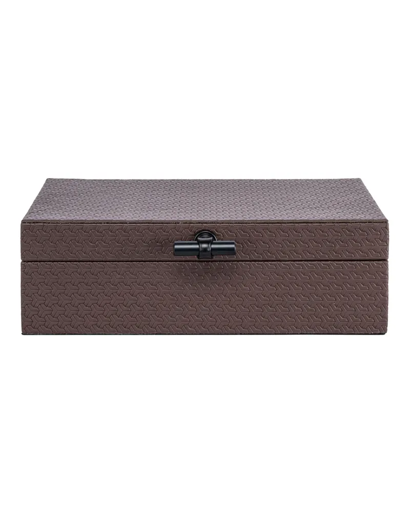 Aufbewahrungsbox Billie groß, Dunkelbraun von Richmond Interiors