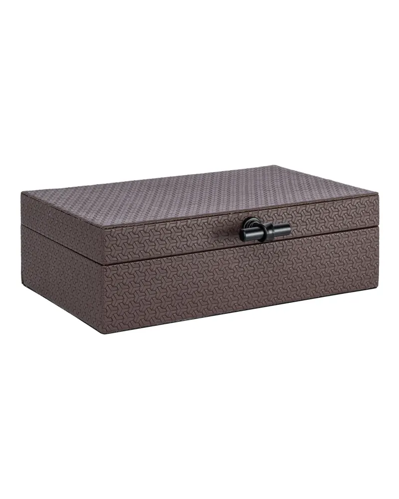 Aufbewahrungsbox Billie groß, Dunkelbraun von Richmond Interiors, Produktansicht 2