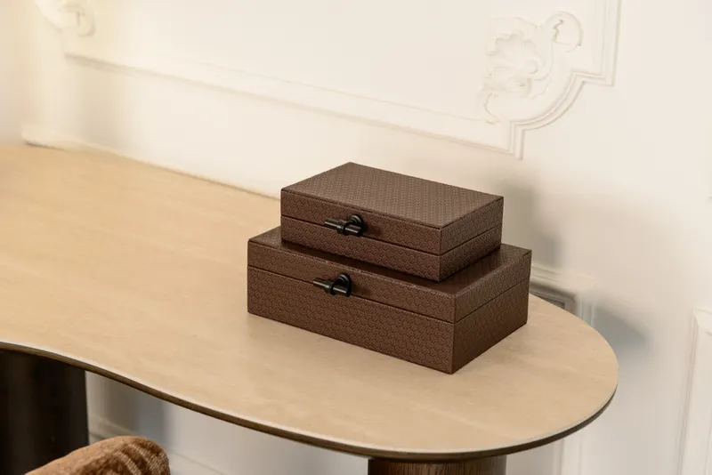Schreibtisch Ritz, Braun von Richmond Interiors, Wohnbeispiel 4, im Wohnraum