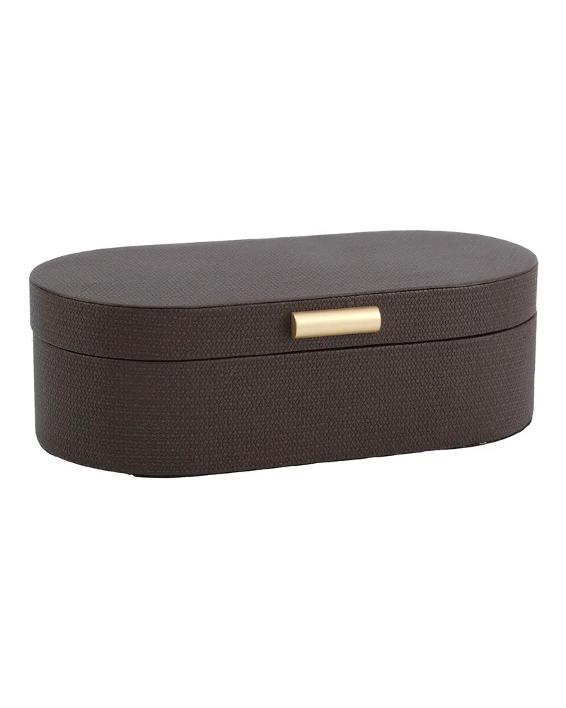 Aufbewahrungsbox Nova, Braun, groß von Richmond Interiors, Produktansicht 2