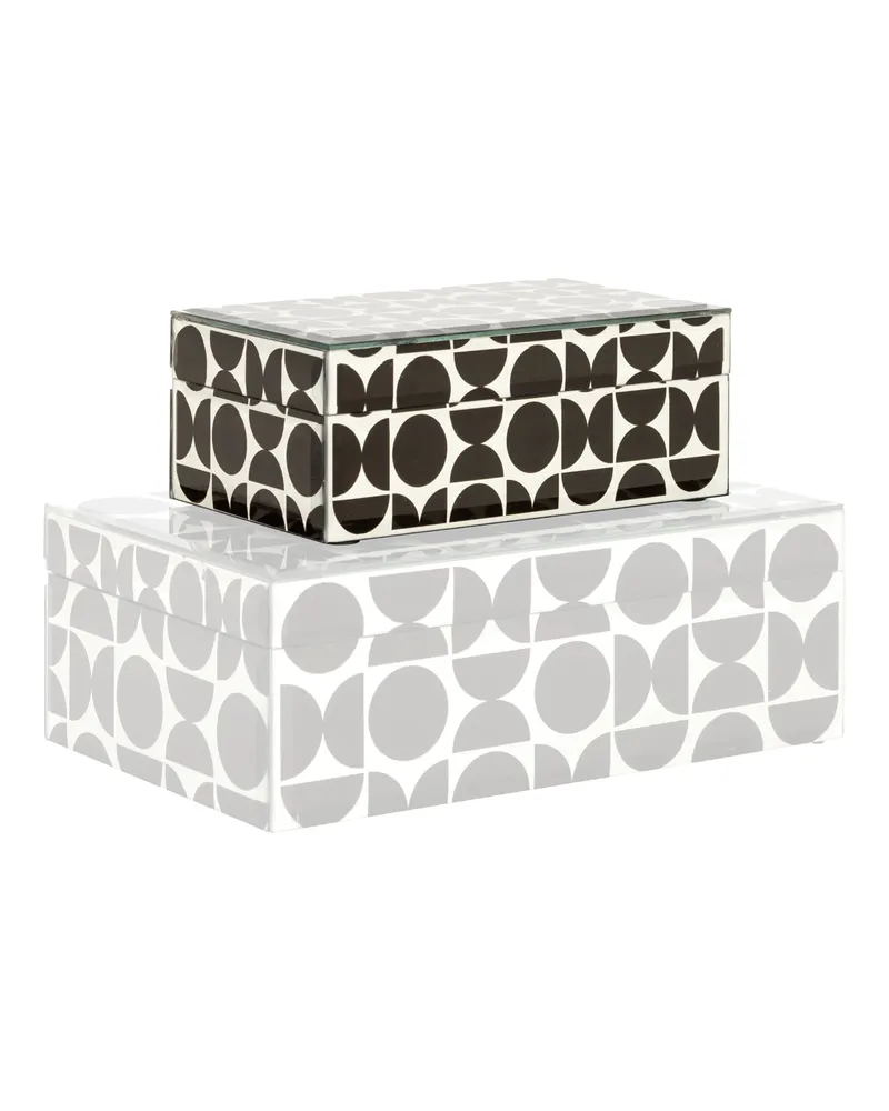 Aufbewahrungsdose Vivian, klein, Schwarz von Richmond Interiors, Produktansicht 6
