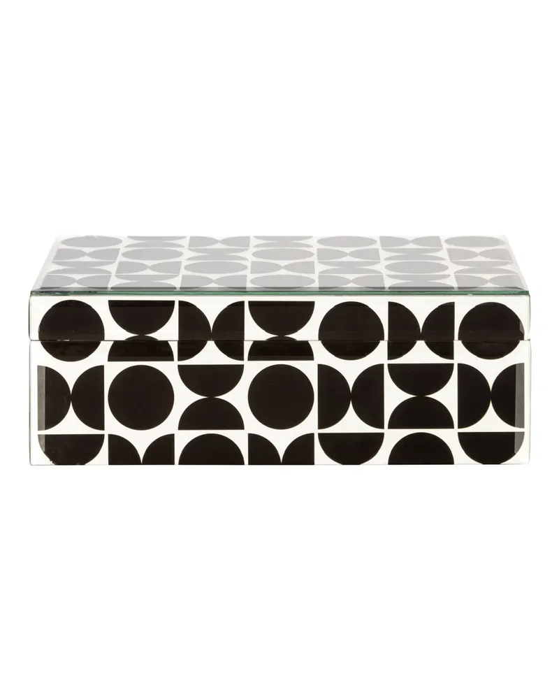 Aufbewahrungsdose Vivian, groß, Schwarz von Richmond Interiors