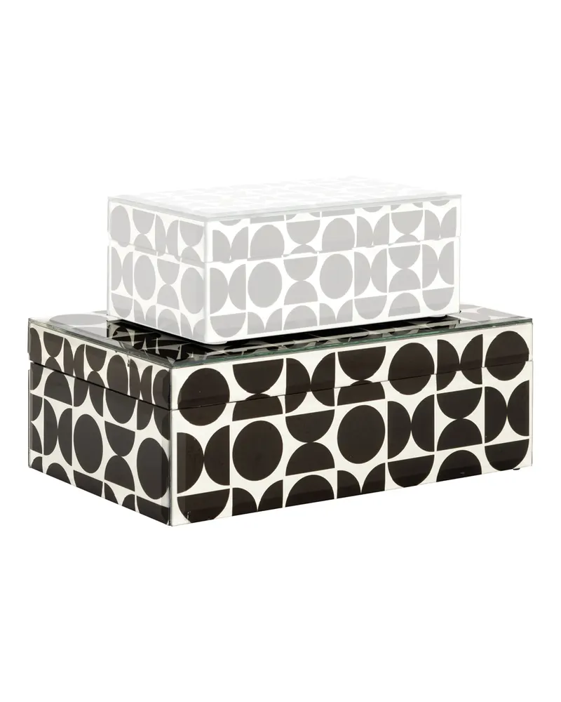 Aufbewahrungsdose Vivian, groß, Schwarz von Richmond Interiors, Produktansicht 6