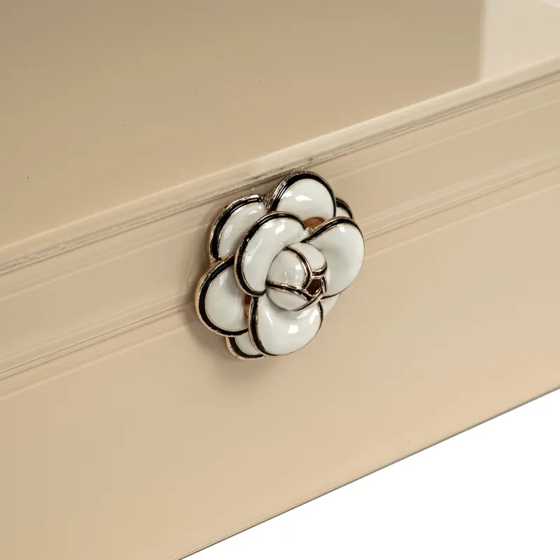Aufbewahrungsdose Abbey, Elfenbeinfarben, groß von Richmond Interiors, Produktansicht 7