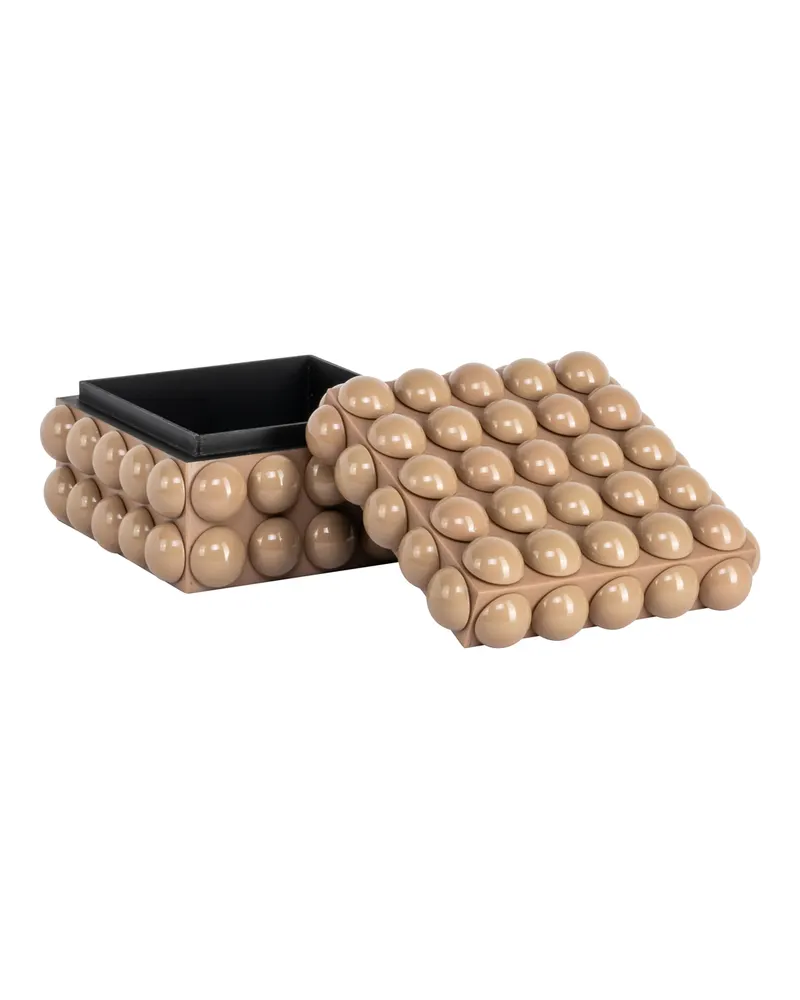 Aufbewahrungsdose Ash, Beige, klein von Richmond Interiors, Produktansicht 3